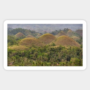 The Chocolate Hills, Carmen, Bohol, Philippines Sticker